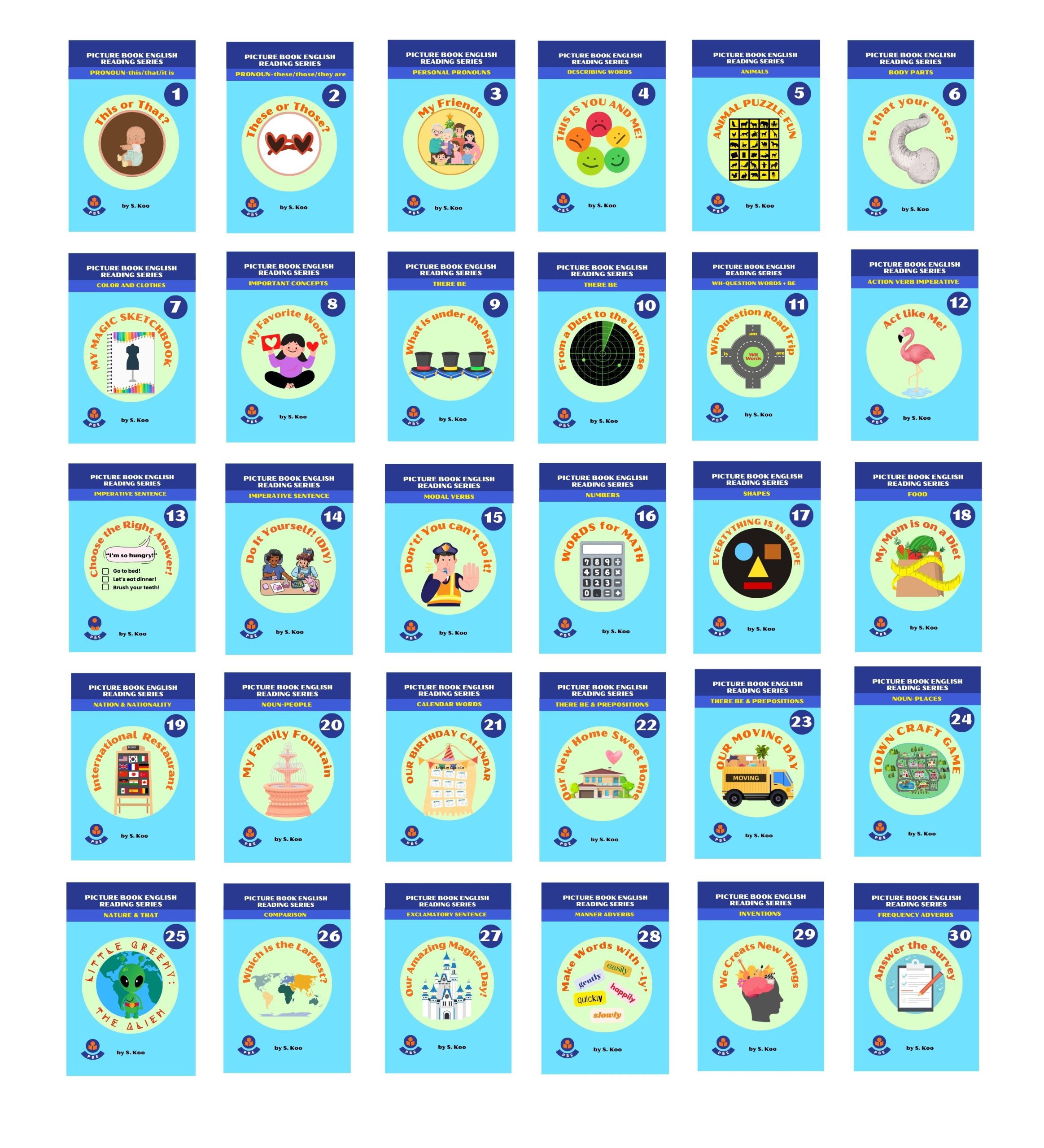 Fun English Vocabulary Books for Kids